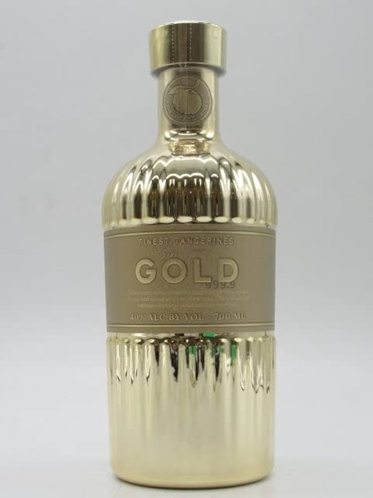 Amazon.co.jp: ゴールド 999.9 ファイネスト ブレンド ジン 40度 700ml